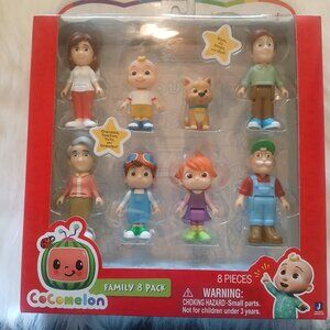 Cocomelon Figurines Family Pack NWT
